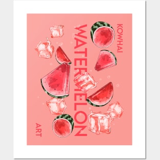 WATERMELON FRESH Posters and Art